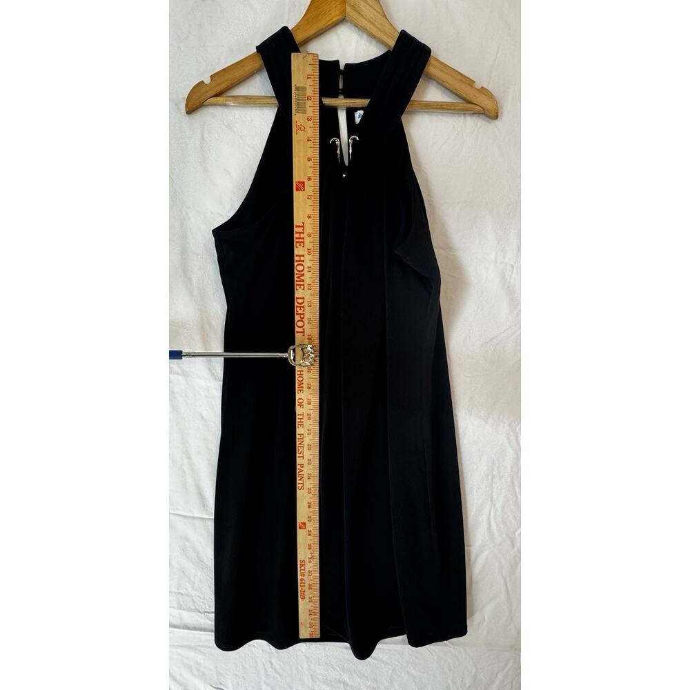 Tommy Bahama Women’s Carmela Halter Short Cocktail Dress Color Black Size Medium - Picture 8 of 11